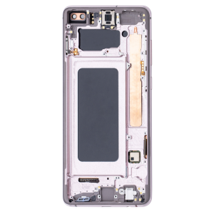 OLED Assembly With Frame Compatible for Samsung Galaxy S10 Plus (Refurbished) - Ceramic White